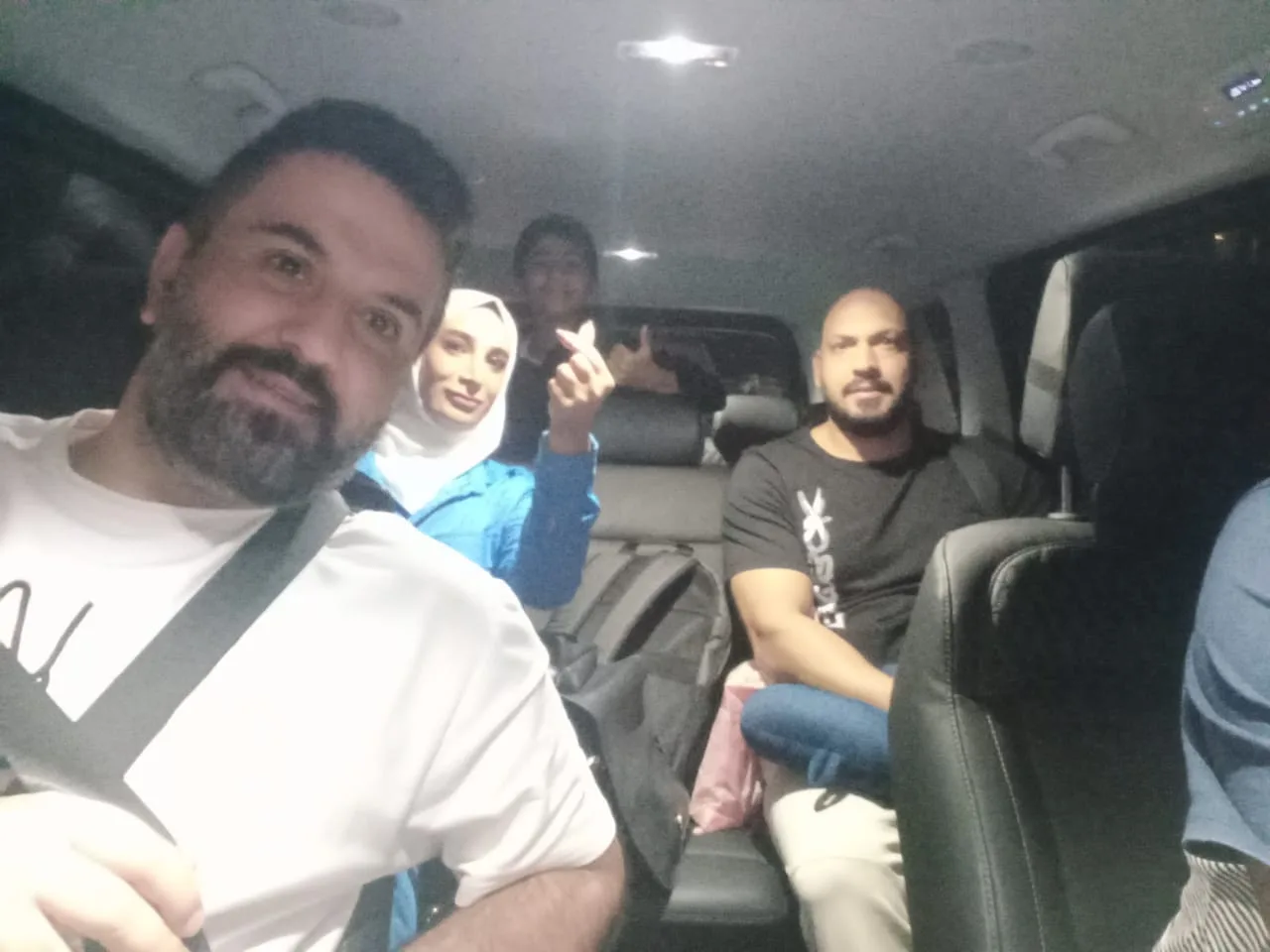 Black Perodua Aruz at Sunway hotel entrance