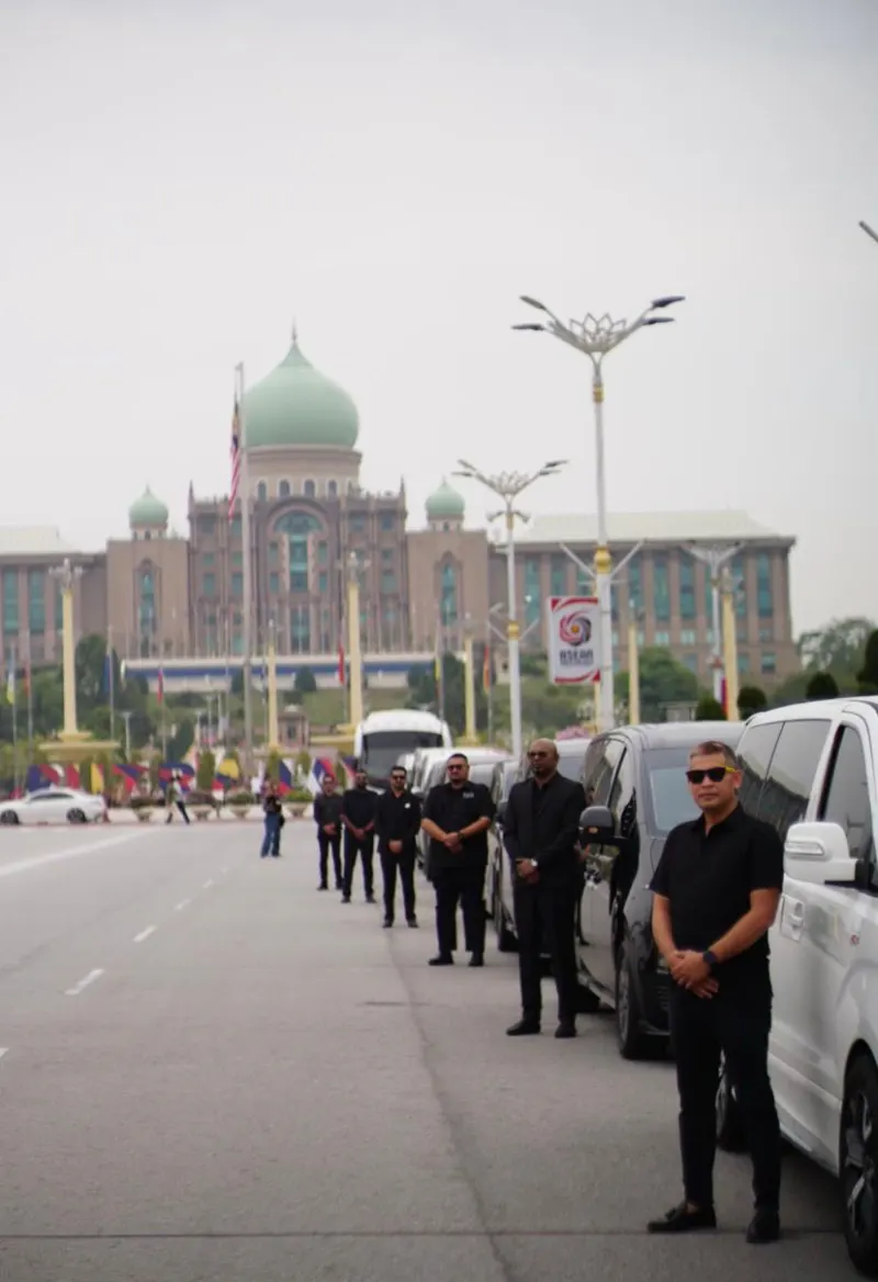 JeyRey VIP fleet lineup at Putrajaya