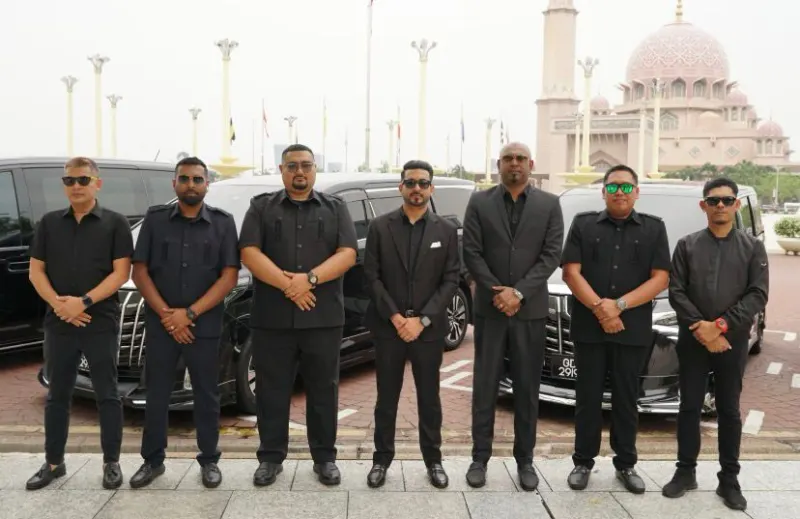 VIP team at Putra Mosque Putrajaya